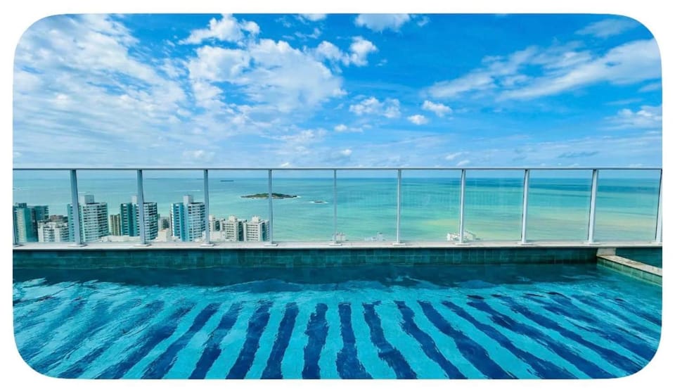 Apartamento de frente, sol da manhã Venha passar momentos felizes na praia, Apartment in Vila Velha