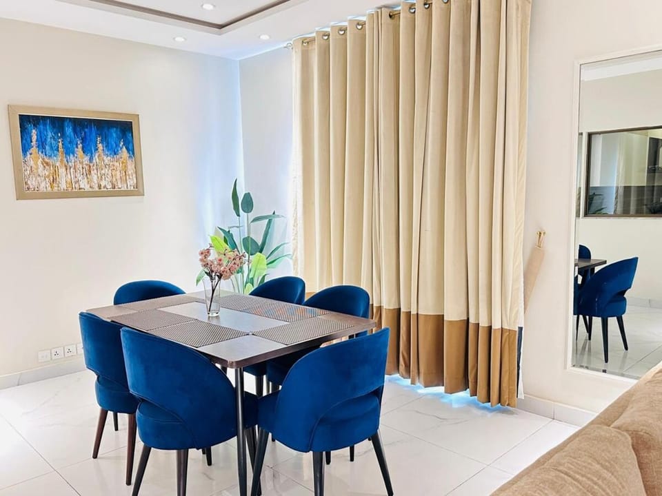 Family Friendly 3BR in The Opus Luxury Residencies Apartment in Lahore