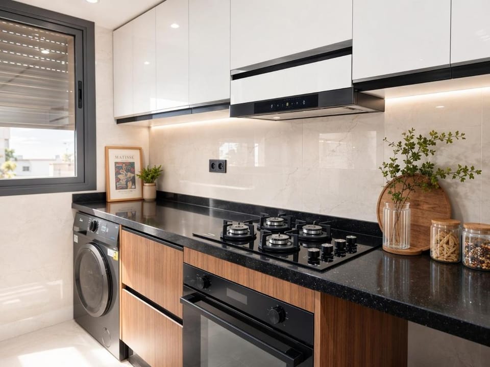 Luxury New Apartments Modern Building & Elevator Apartment in Tangier