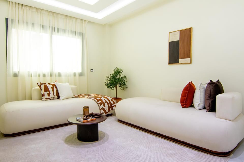 White elegance appartement parking 15min centre Apartment in Tangier