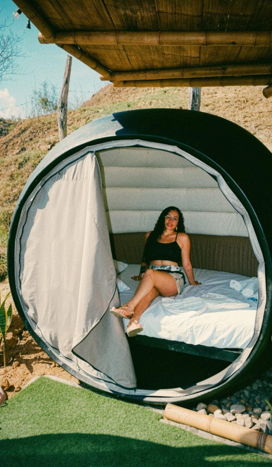 luna 2 Luxury tent in Antioquia