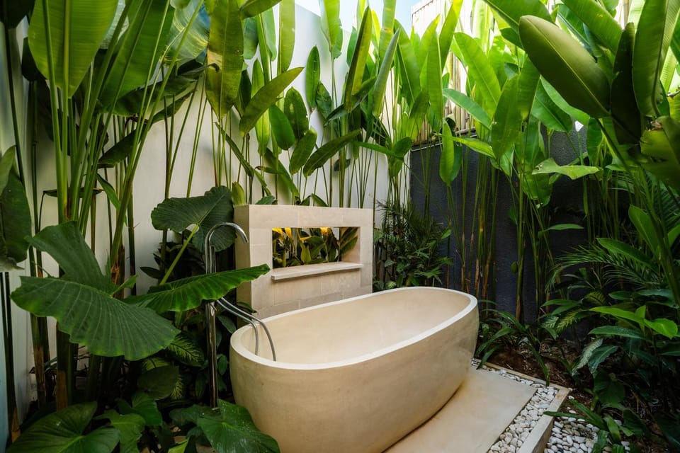 Garden, Bathroom, Bath