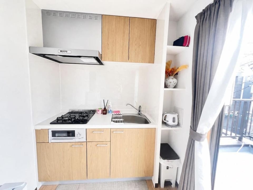 Asahi-house Hirai 302 2DK with a spacious balcony 5 minutes on foot from JR Hirai Station Asakusa, Akihabara, Disney Apartment in Japan