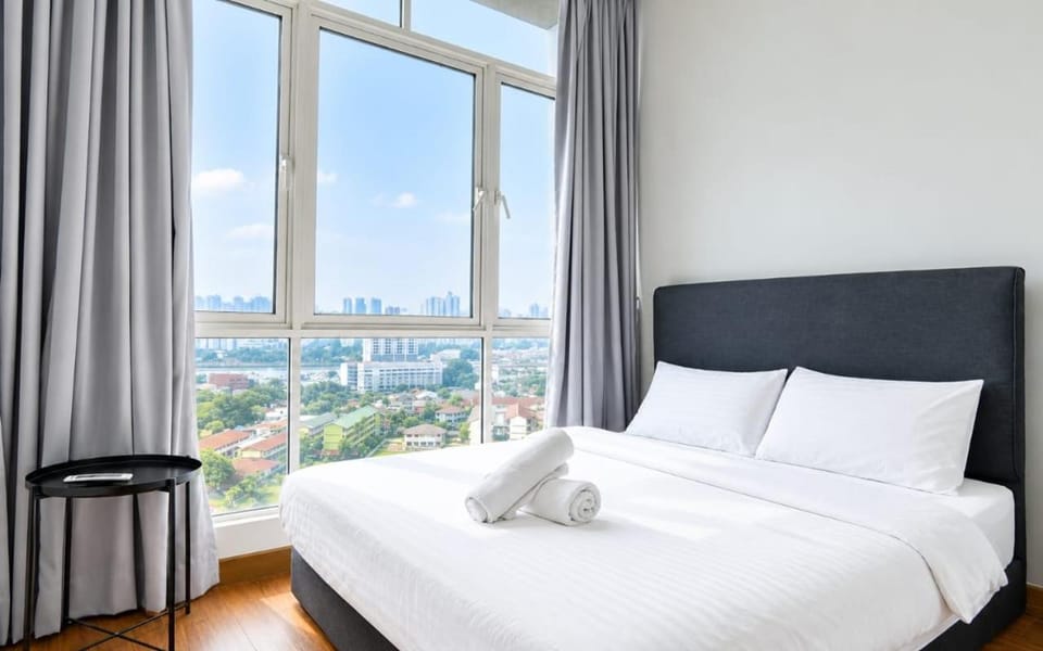 Bed, View (from property/room), Photo of the whole room