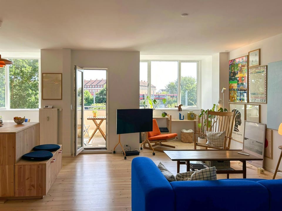 Bright flat with unique finds on Hillerodgade Apartment in Frederiksberg