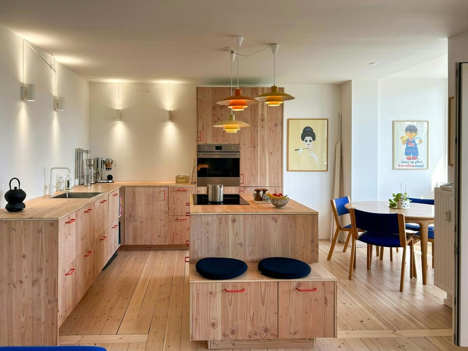 Bright flat with unique finds on Hillerodgade Apartment in Frederiksberg