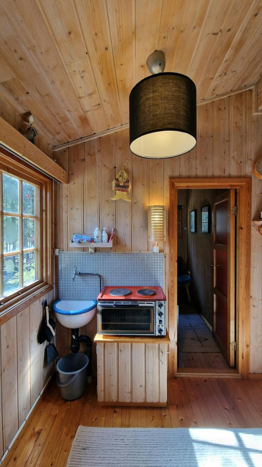 Forest cabin at Branen with fireplace & fire pit Cabin in Viken, Norway