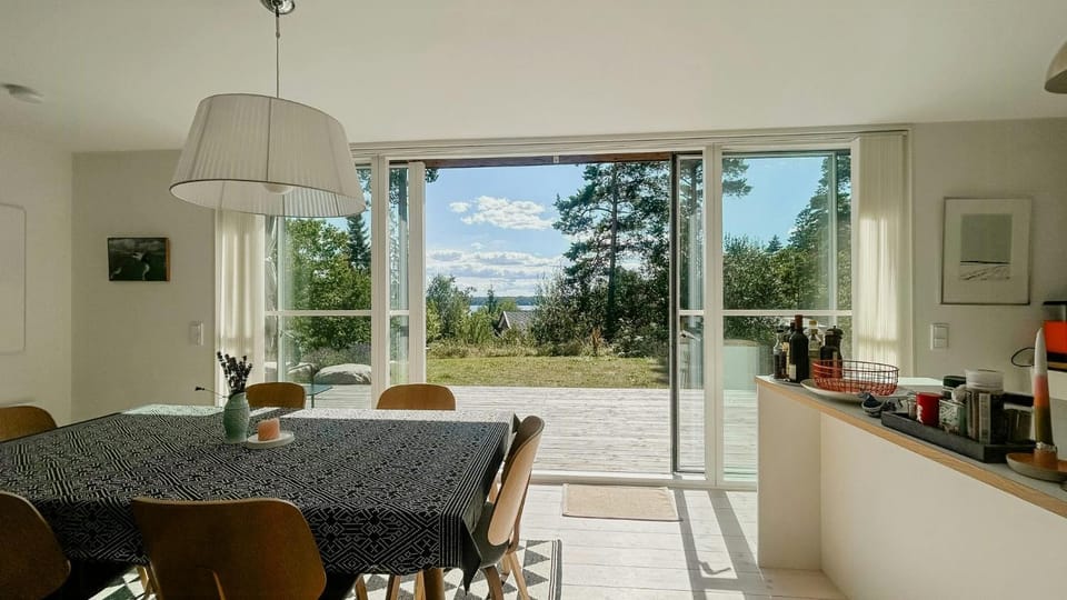 Modern house in Stavestrom Stockholm Archipelago House in Stockholm County