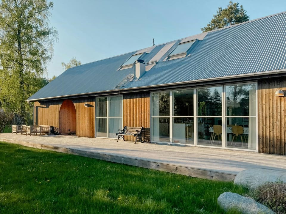 Modern house in Stavestrom Stockholm Archipelago House in Stockholm County
