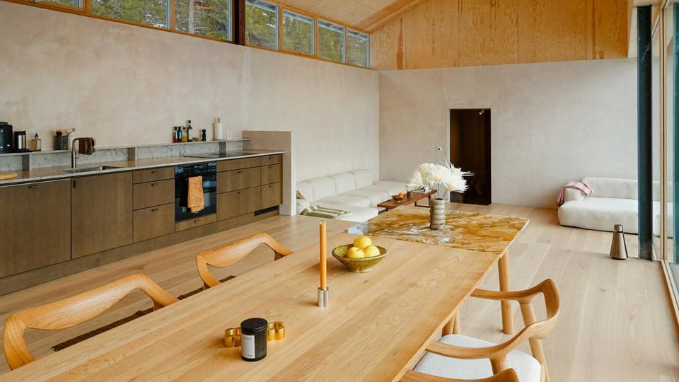 Architect cabin with view in Eggedal Cabin in Viken, Norway