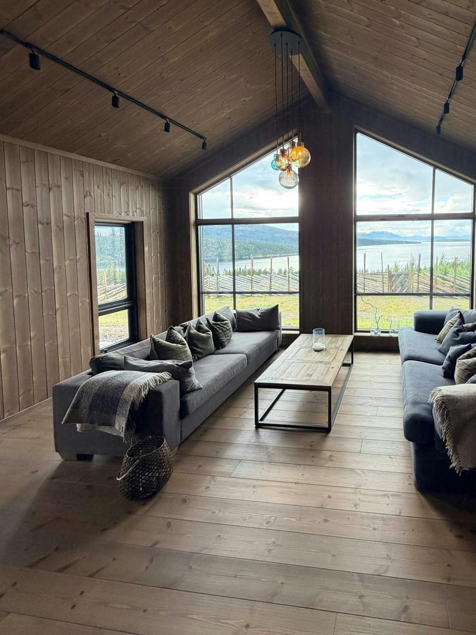 Cottage with panoramic views over Tunhovdfjorden House in Viken, Norway