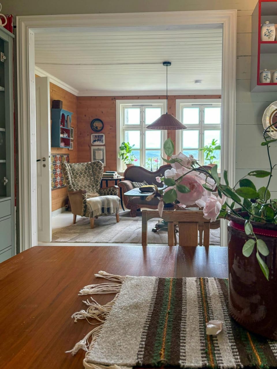 Swiss-style farmhouse with fjord views House in Rogaland