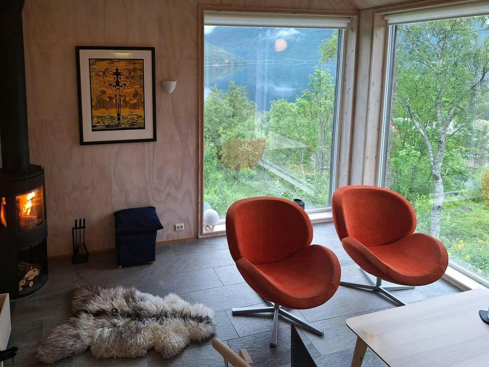 Cabin with sauna and fire pit Cabin in Nordland, Norway