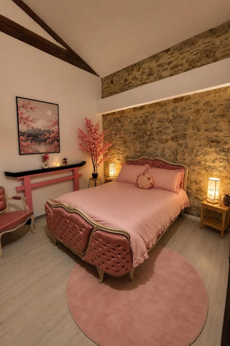 Chambre Sakura Ambiance Japonaise Romantique Bed and Breakfast in Marmande