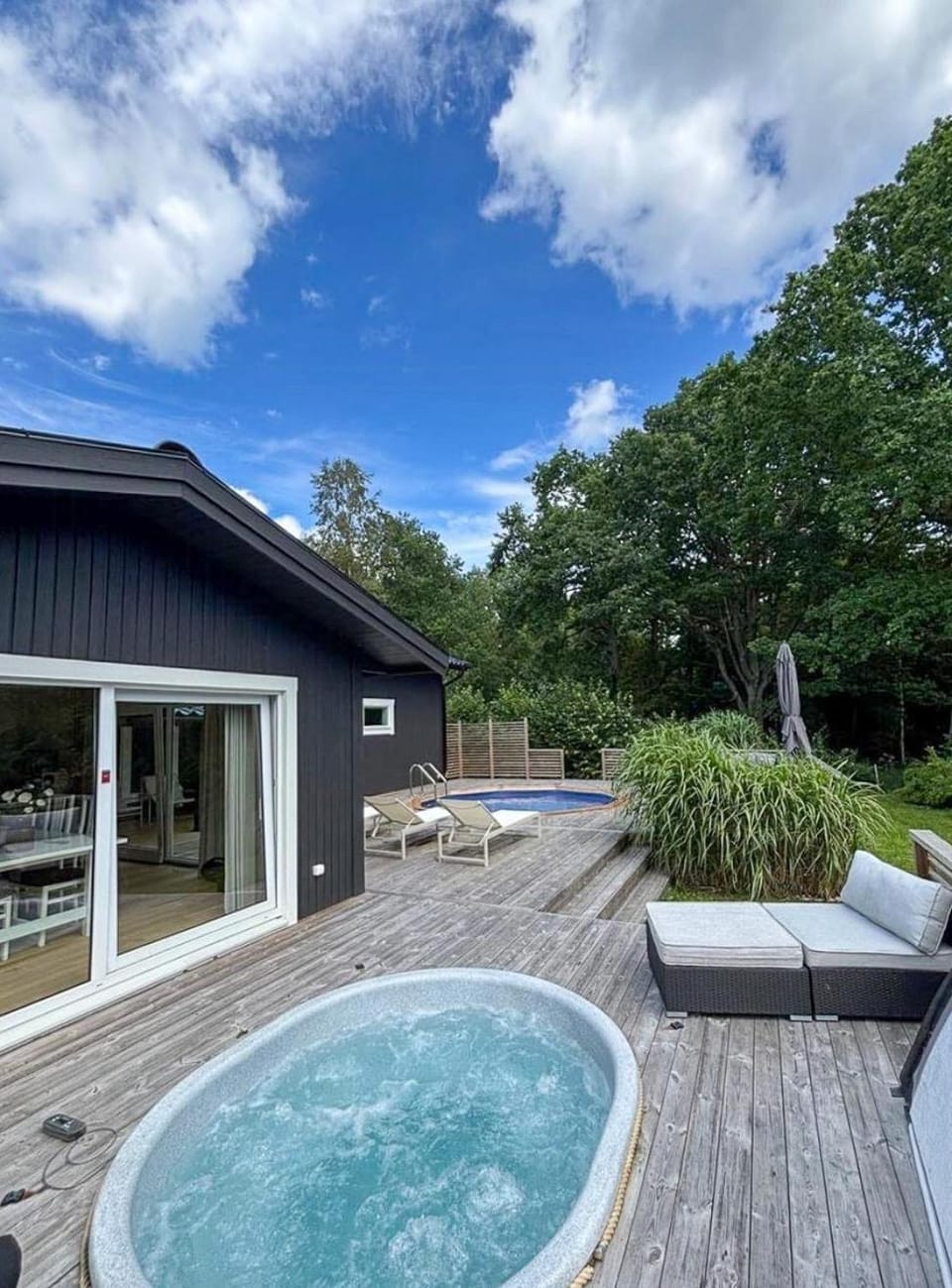 Cottage with pool by nature reserve near Kalmar House in Kalmar County, Sweden