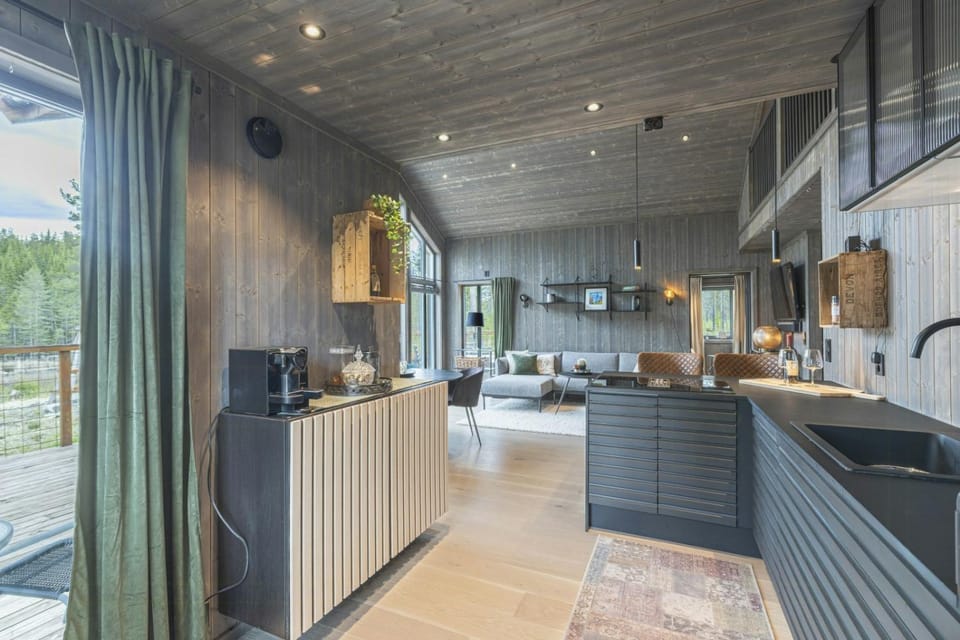 Cabin by the river with private terrace Cabin in Viken, Norway