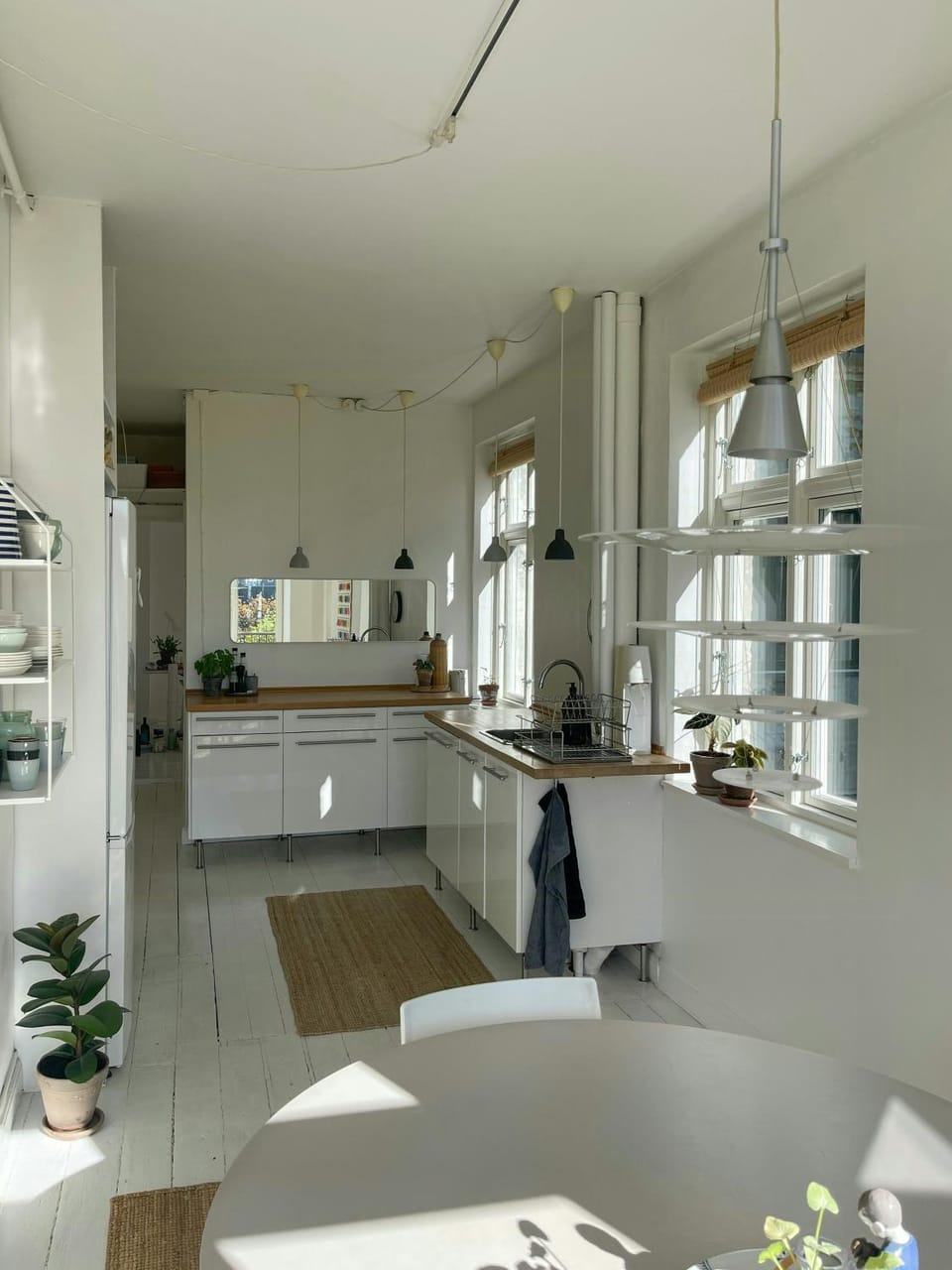 Bright and spacious flat in Norrebro Apartment in Frederiksberg