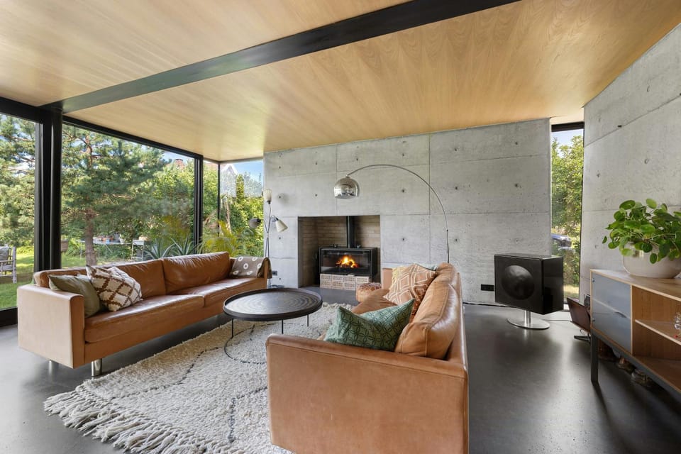 Modern industrial dream with sunny rooftop House in Viken, Norway