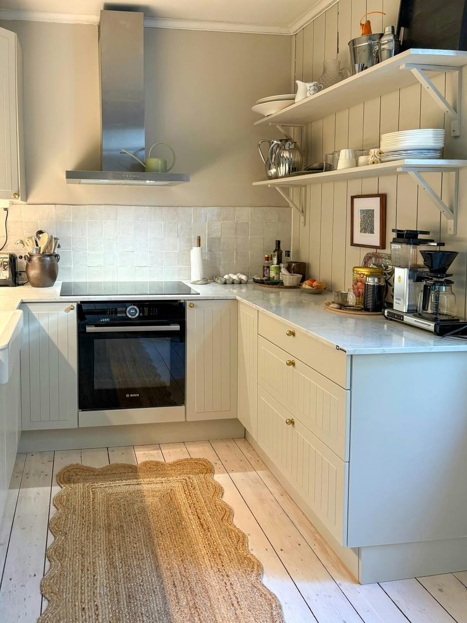 Character apartment from 1897 in Toyen Apartment in Oslo