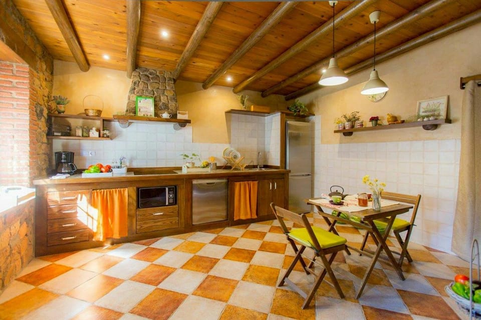 Designer stone cottage with pool in the mountains House in Sierra Norte de Sevilla