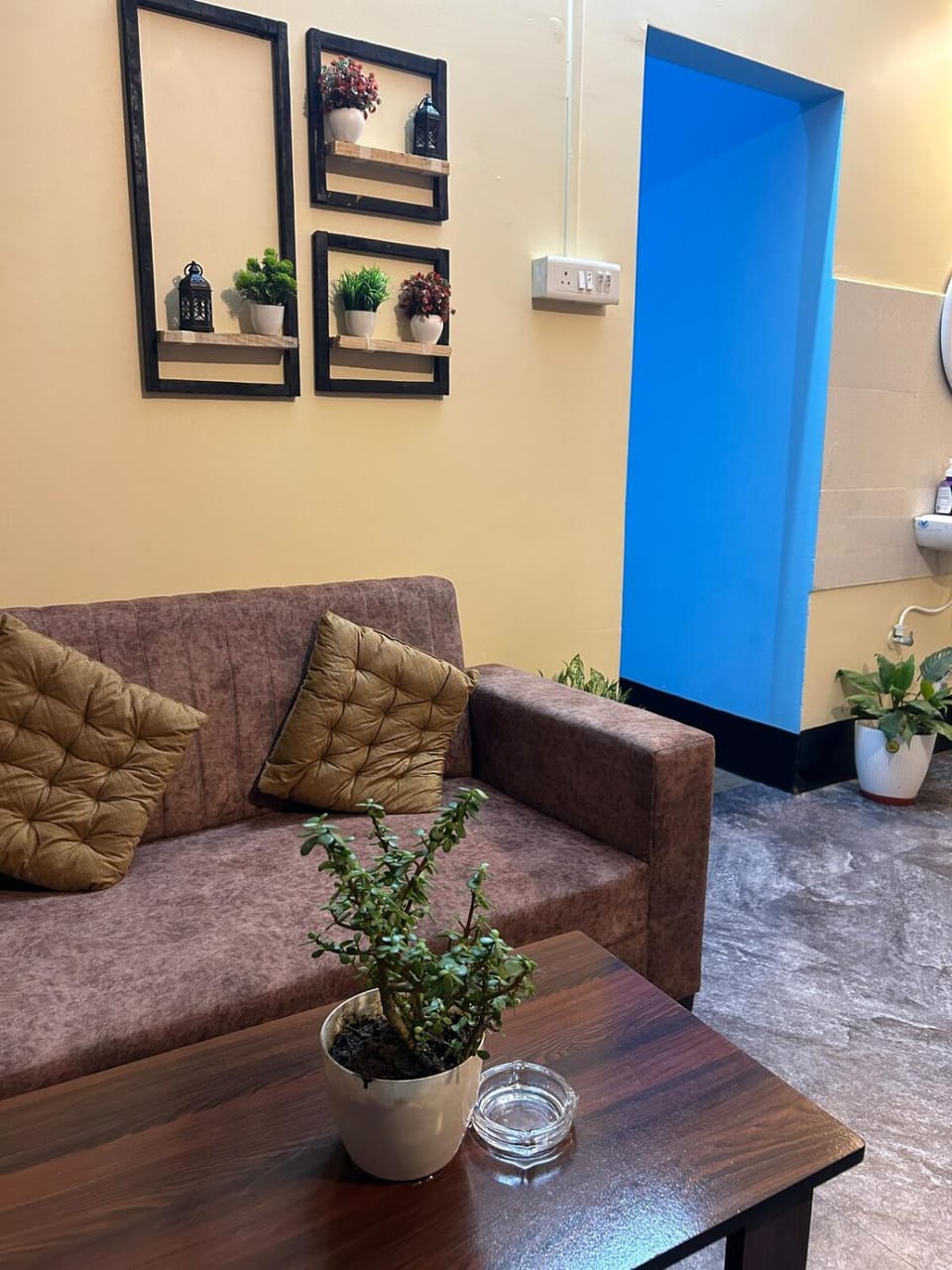 The Root House - Private 1bhk with Kitchen,AC & Balcony Apartment in India