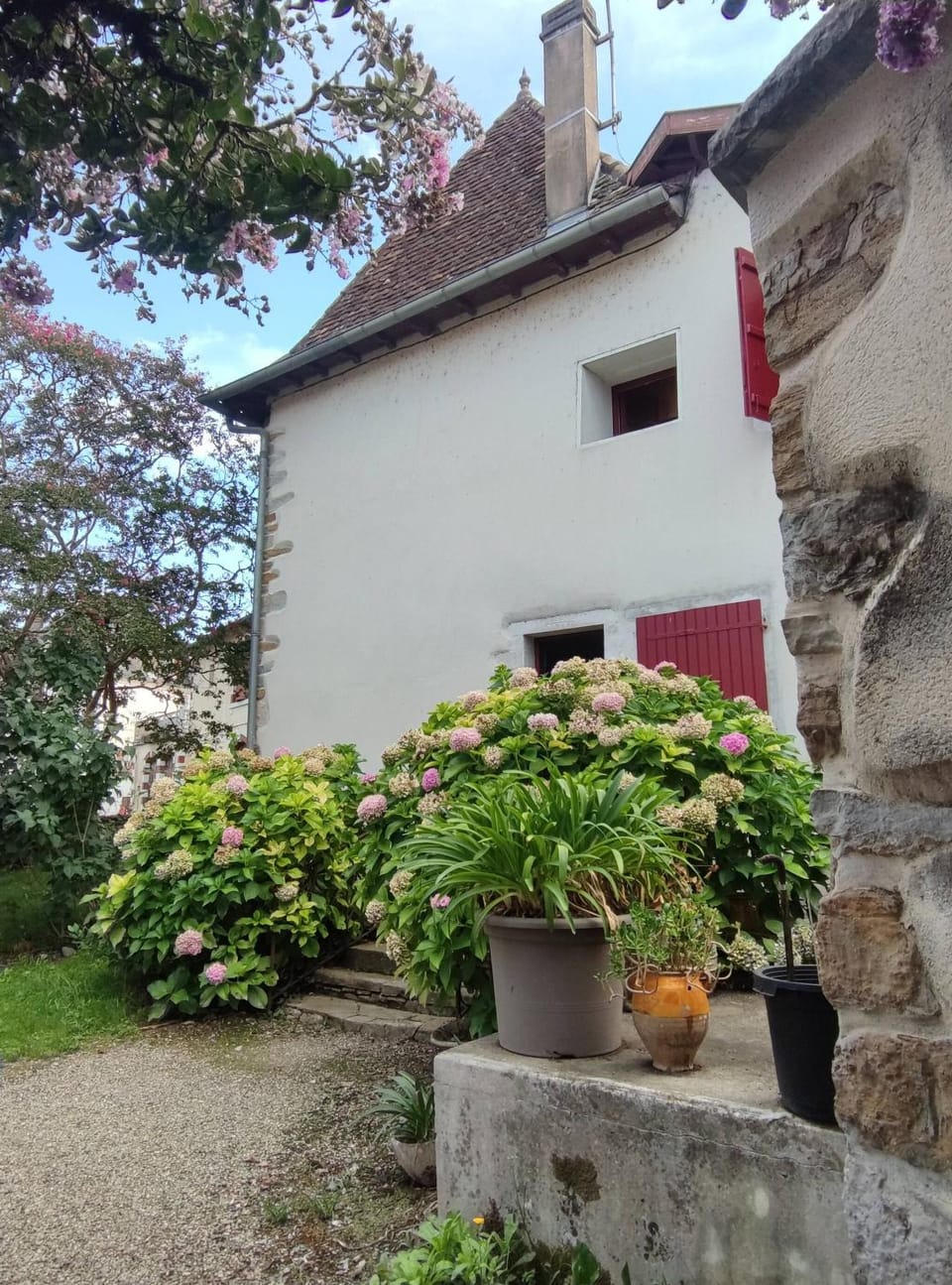 Panoramic view in the heart of the city of Salt Apartment in French Basque Country