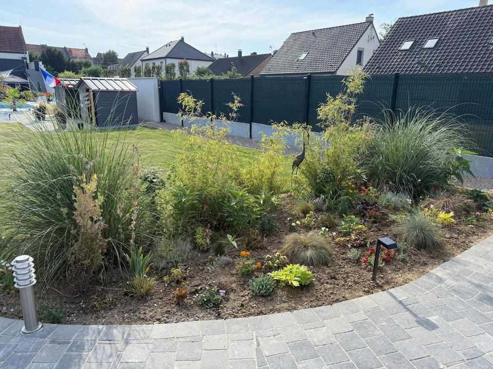 Day, Garden, Garden view