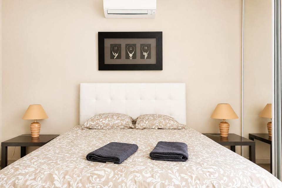 AC Duplex with Parking & Terrace Close to the Beaches BENAKEY Apartment in Cannes