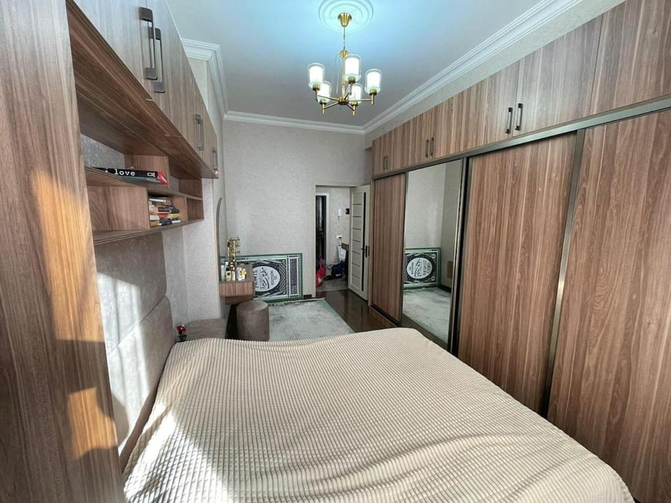 Bed, Photo of the whole room, Bedroom, wardrobe