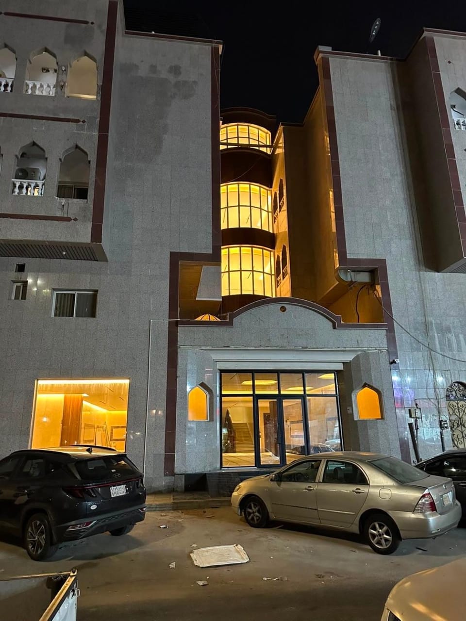 Property building, Parking