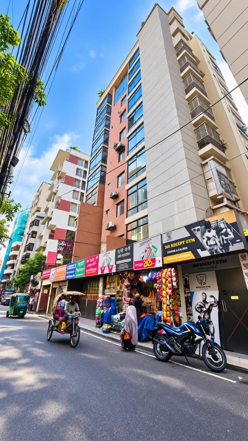 Property building, Day, City view, Location