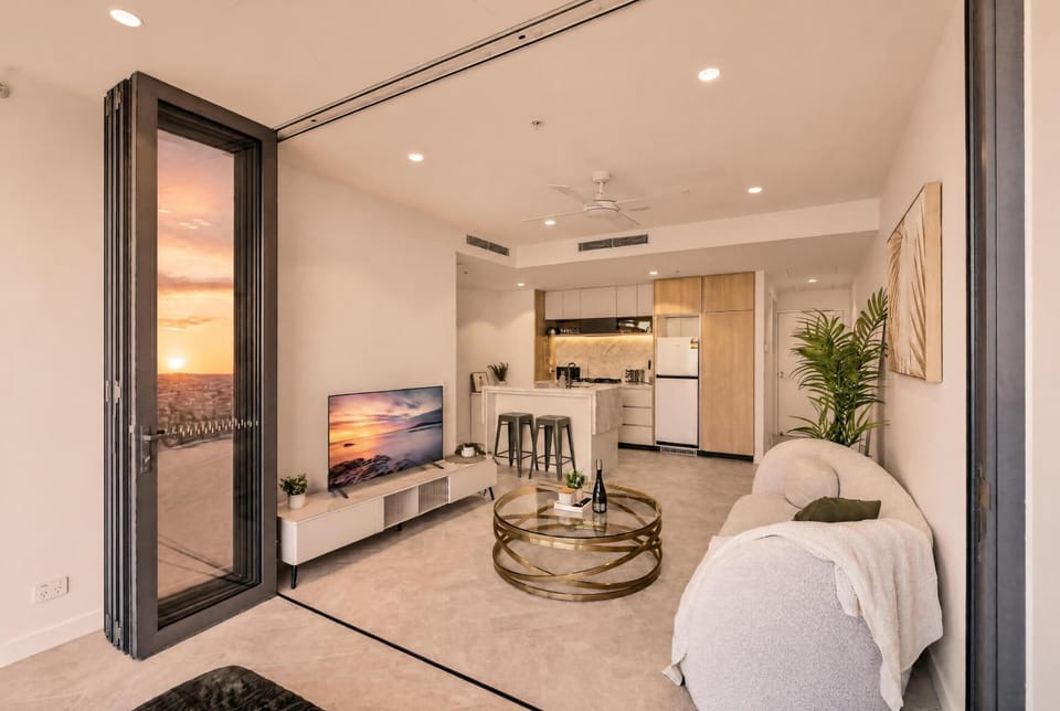 L47 Luxury 2BR Queen's Wharf Apartment with Panoramic View of River - City Skyline Apartment in Brisbane City