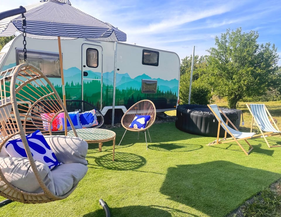 Bohemian ECO Lodge at Balaton House in Hungary