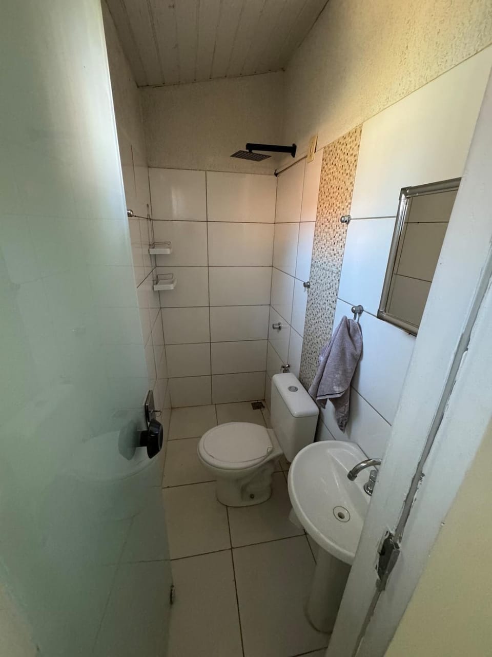 Shower, Toilet, towels