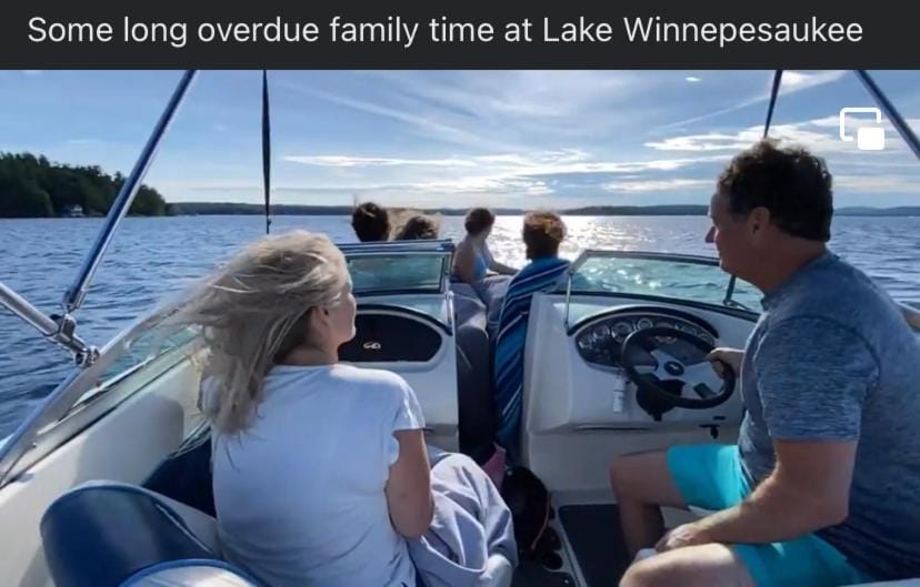 Lake Winni Waterfront Lucille Bungalow with a Dock Villa in Meredith