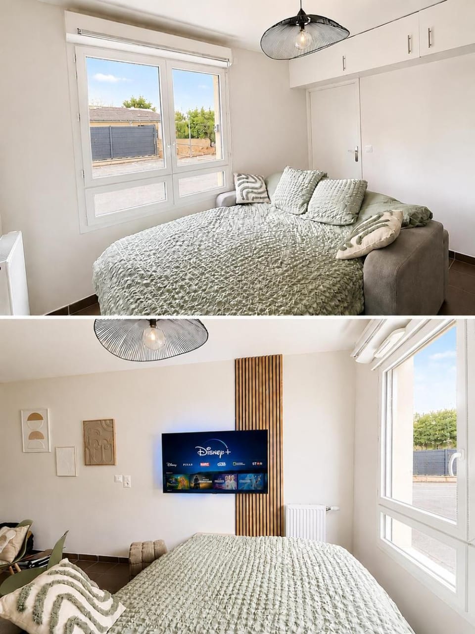 Bed, TV and multimedia
