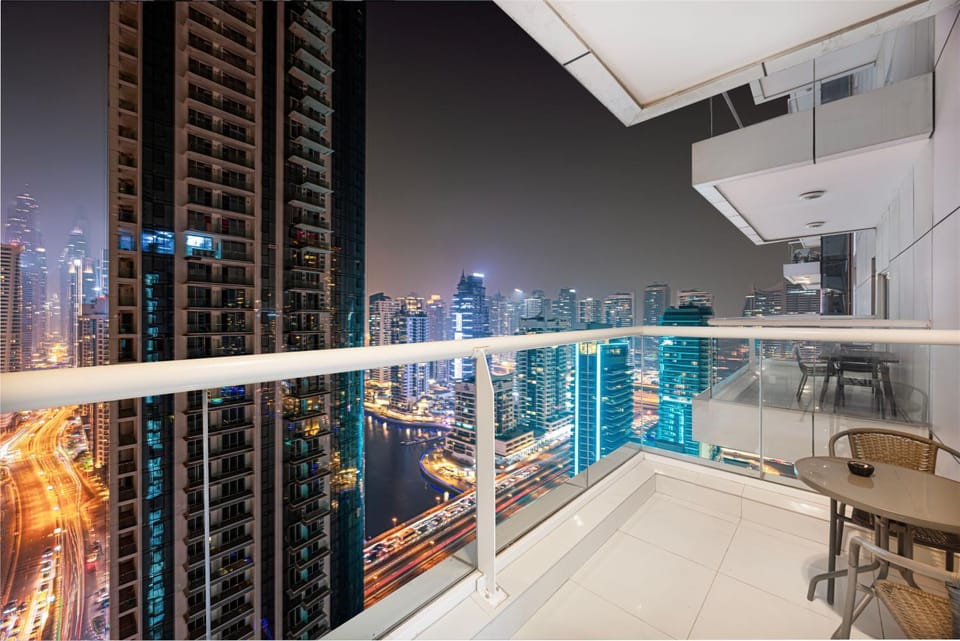 Waterfront Oasis with Marina and JBR Views Apartment in Dubai