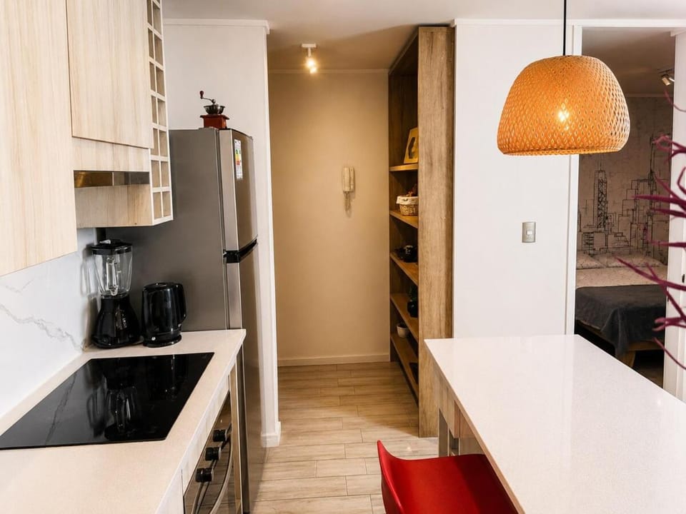 Kitchen or kitchenette, dishwasher, oven, stove