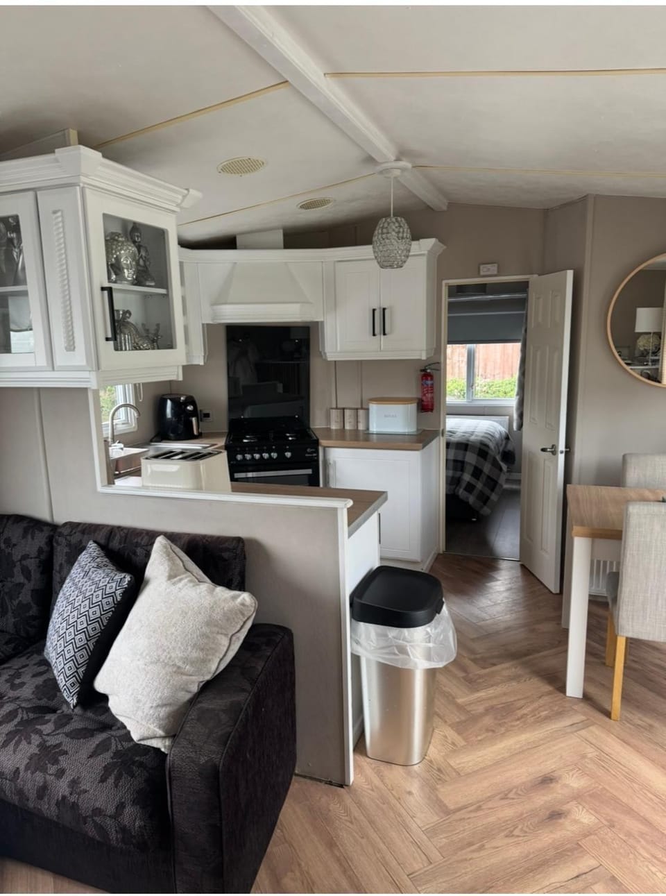 3 bedroomed CH & DG Caravan on Presthaven Beach Resort House in Llanasa