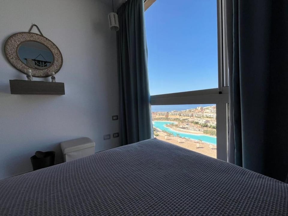 Sea & Lagoon View Cozy 3BR Chalet Apartment in Egypt