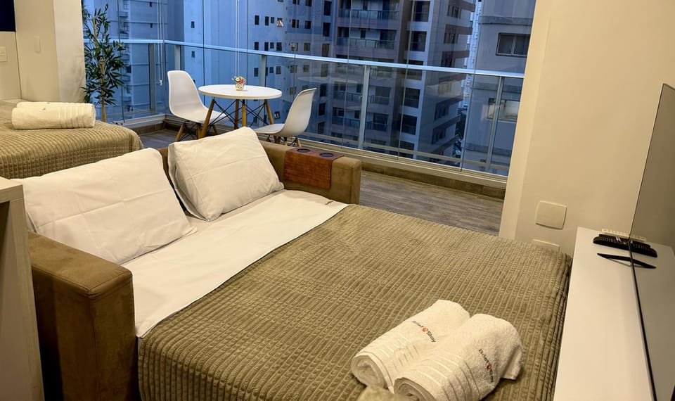 NYSP Brooklin - Ao lado do Aeroporto - Vaga e Piscina Apartment in Sao Paulo City