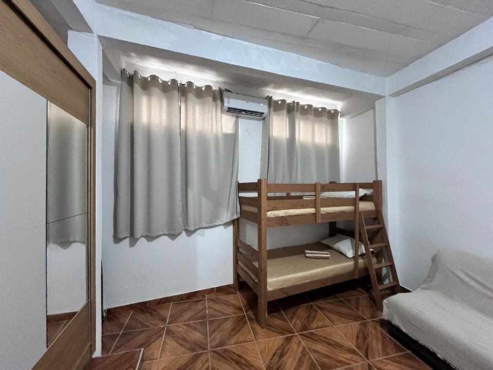 Photo of the whole room, Bedroom, bunk bed