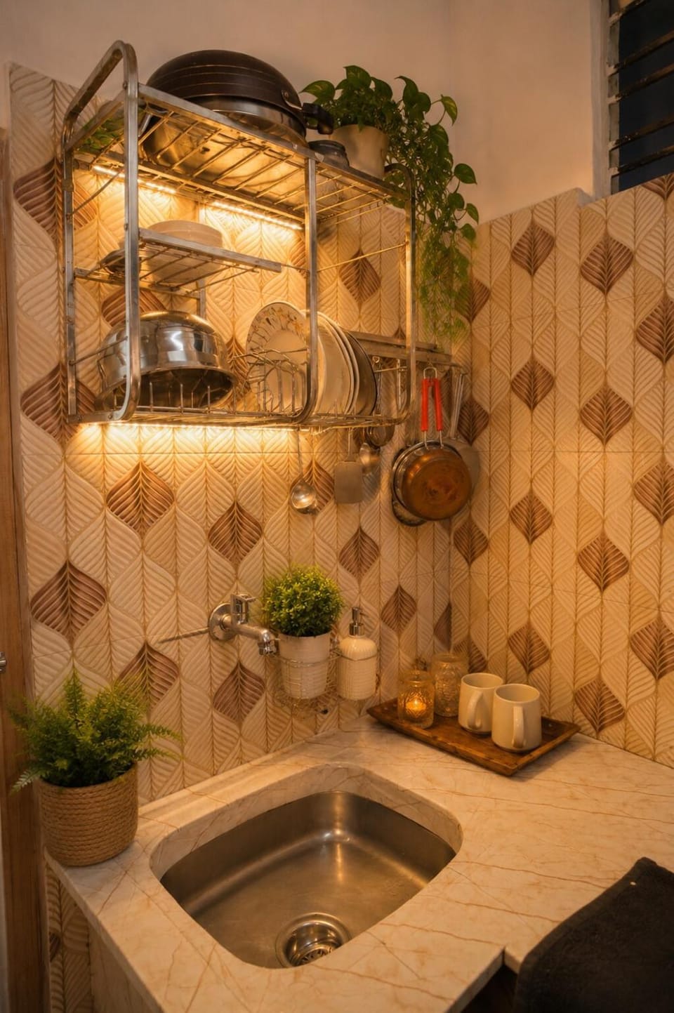 Lavish Two Bedroom Resident Apartment in Kolkata