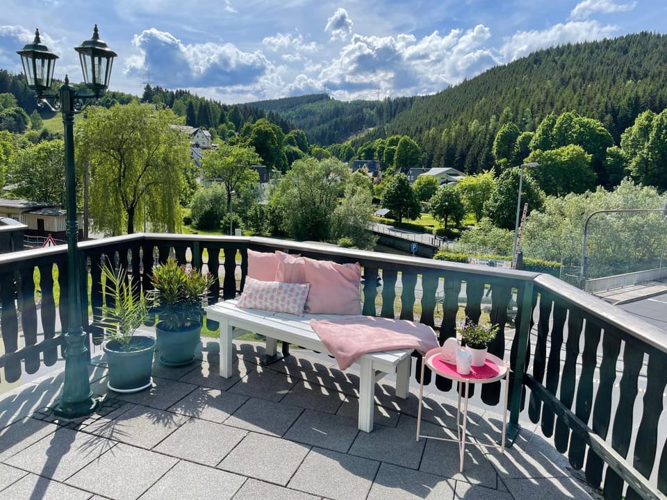 Natural landscape, View (from property/room), Balcony/Terrace, Mountain view