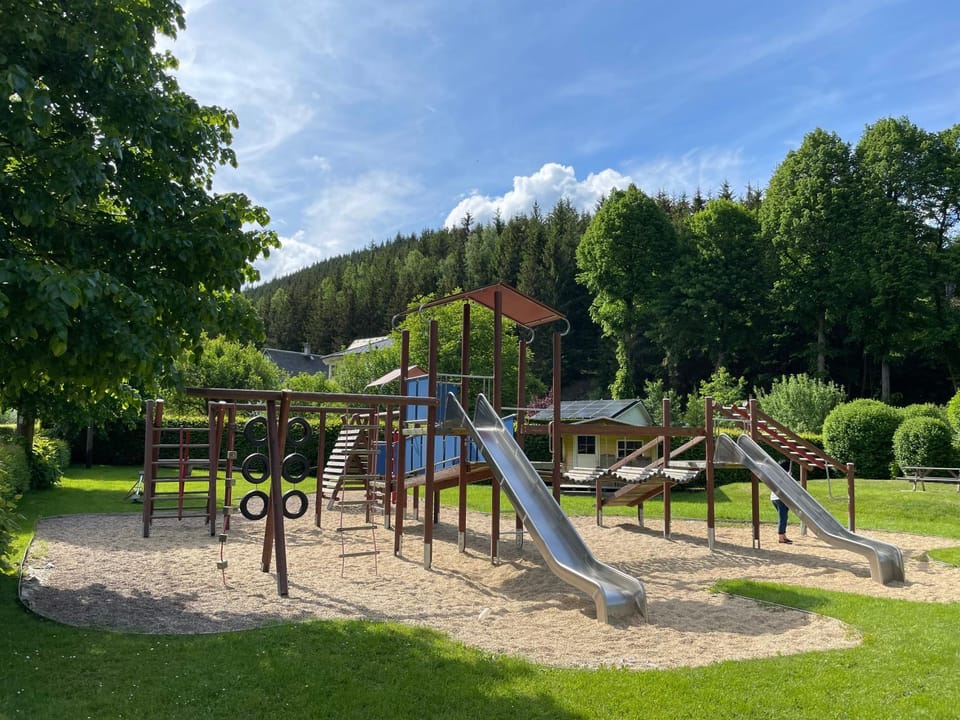 Natural landscape, Children play ground