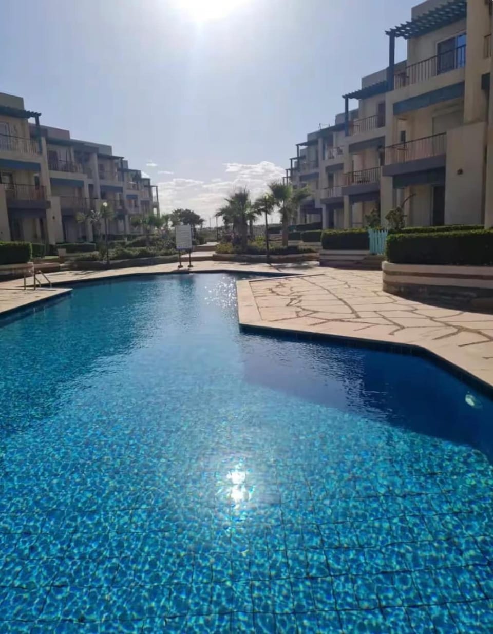Pool view, Swimming pool