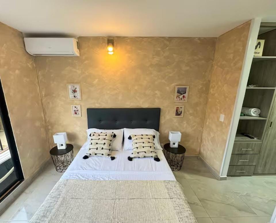 Apto Moderno 2 Hab con AC y Excelente Ubicación Apartment in Floridablanca