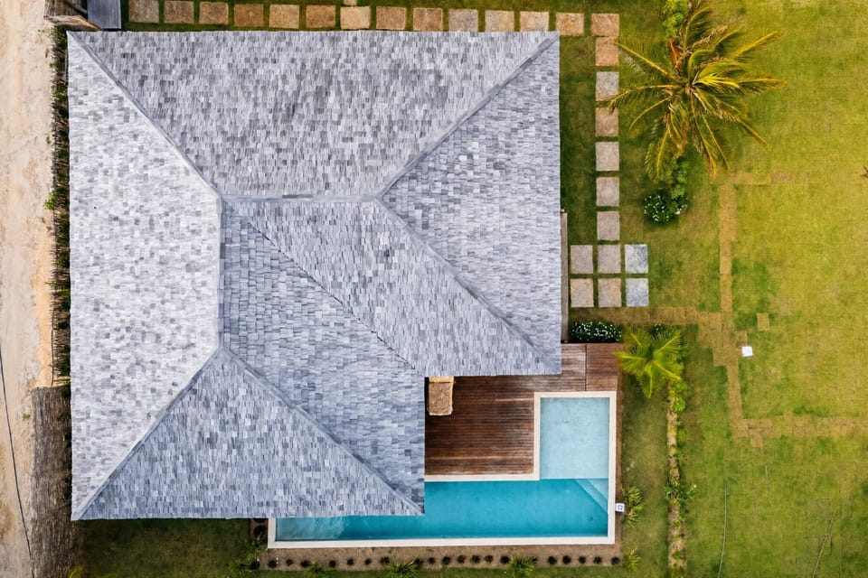 Pool view, Swimming pool, Sunset