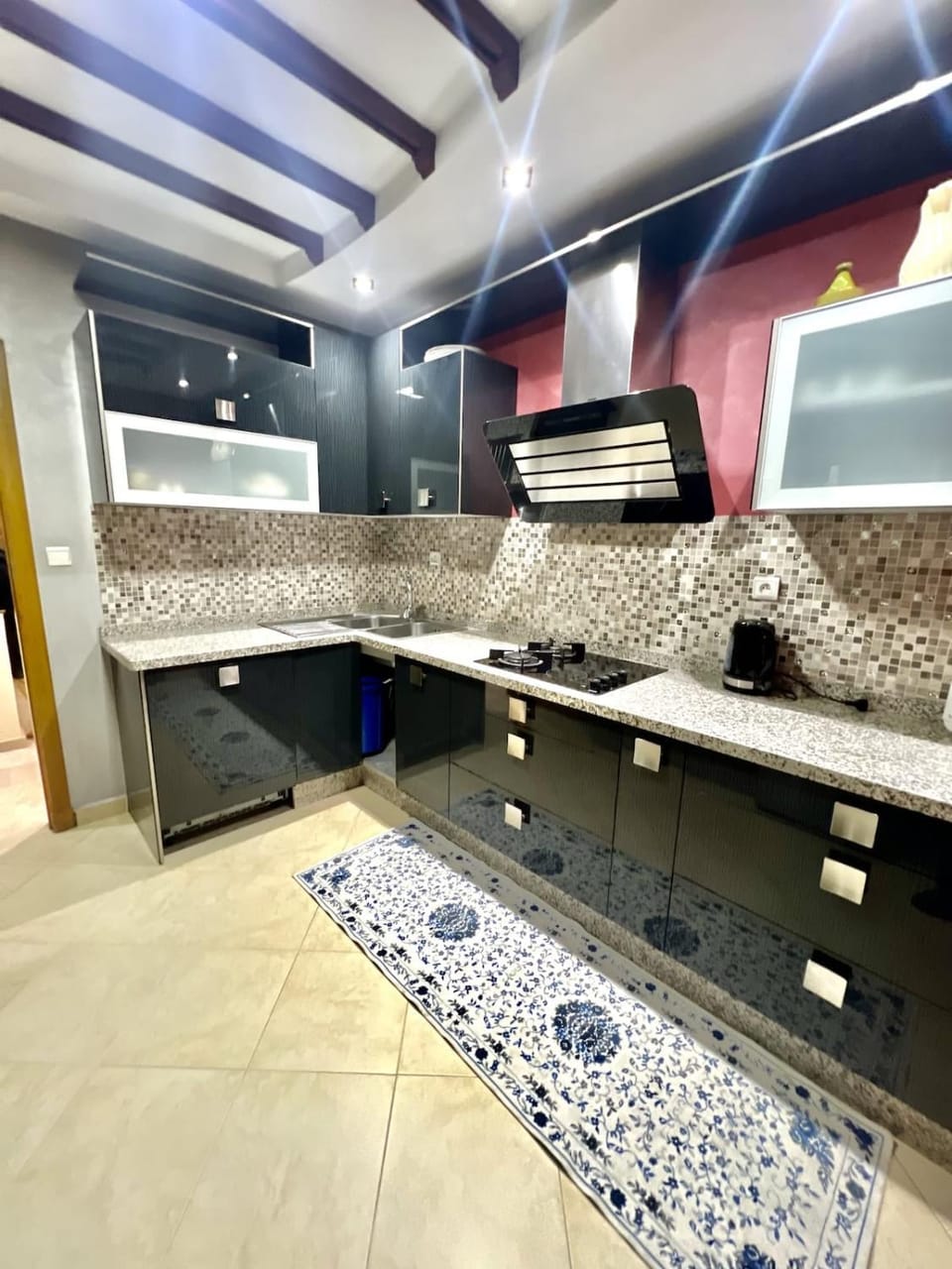 Moroccan pearl- wifi - Clim - 10 min Marina Tanger Apartment in Tangier
