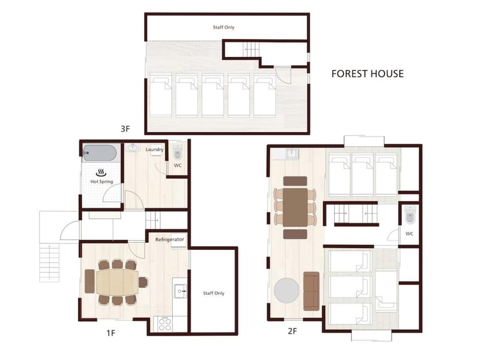 Forest House House in Japan